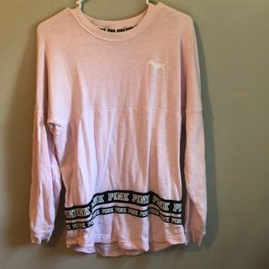 Pink long sleeve/sweatshirt